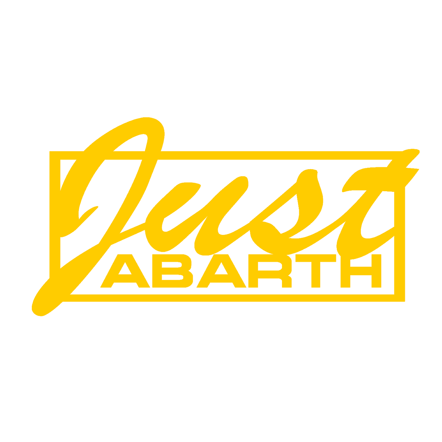 Justabarth Stickers (Pair)