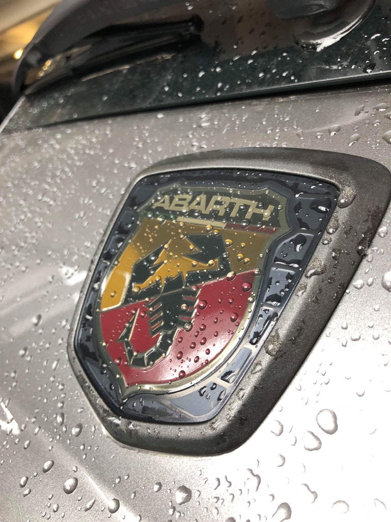 Tinted vinyl badge overlays (set of four for A500/595)