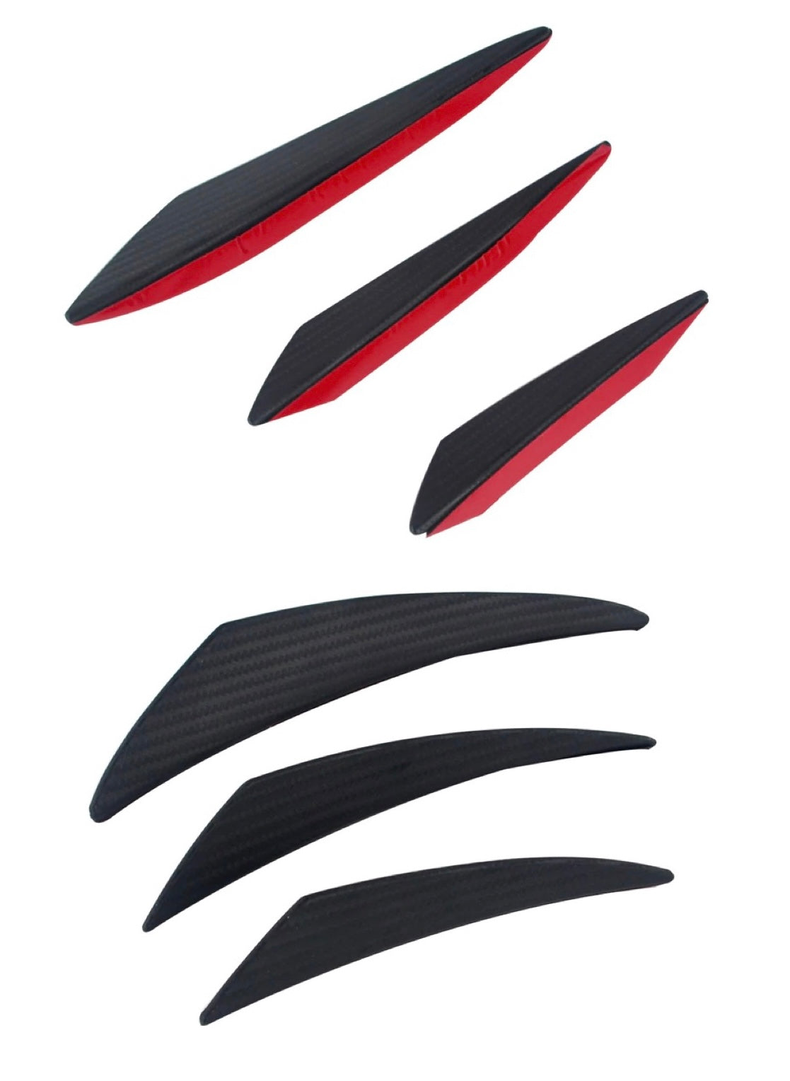 Front Bumper Fins