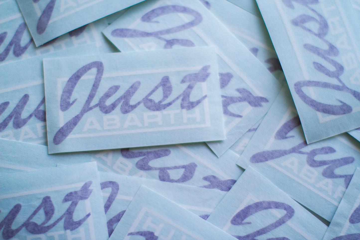 Justabarth Stickers (Pair)