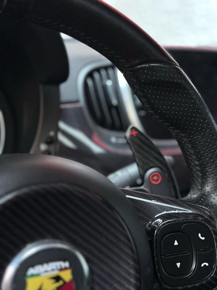 Carbon Fiber Paddle Shifter Extensions