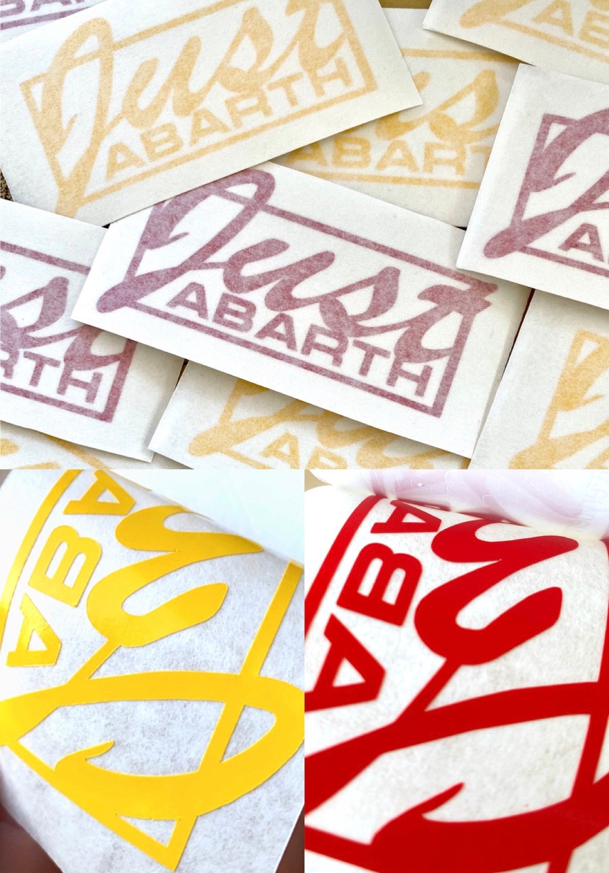 Justabarth Stickers (Pair)