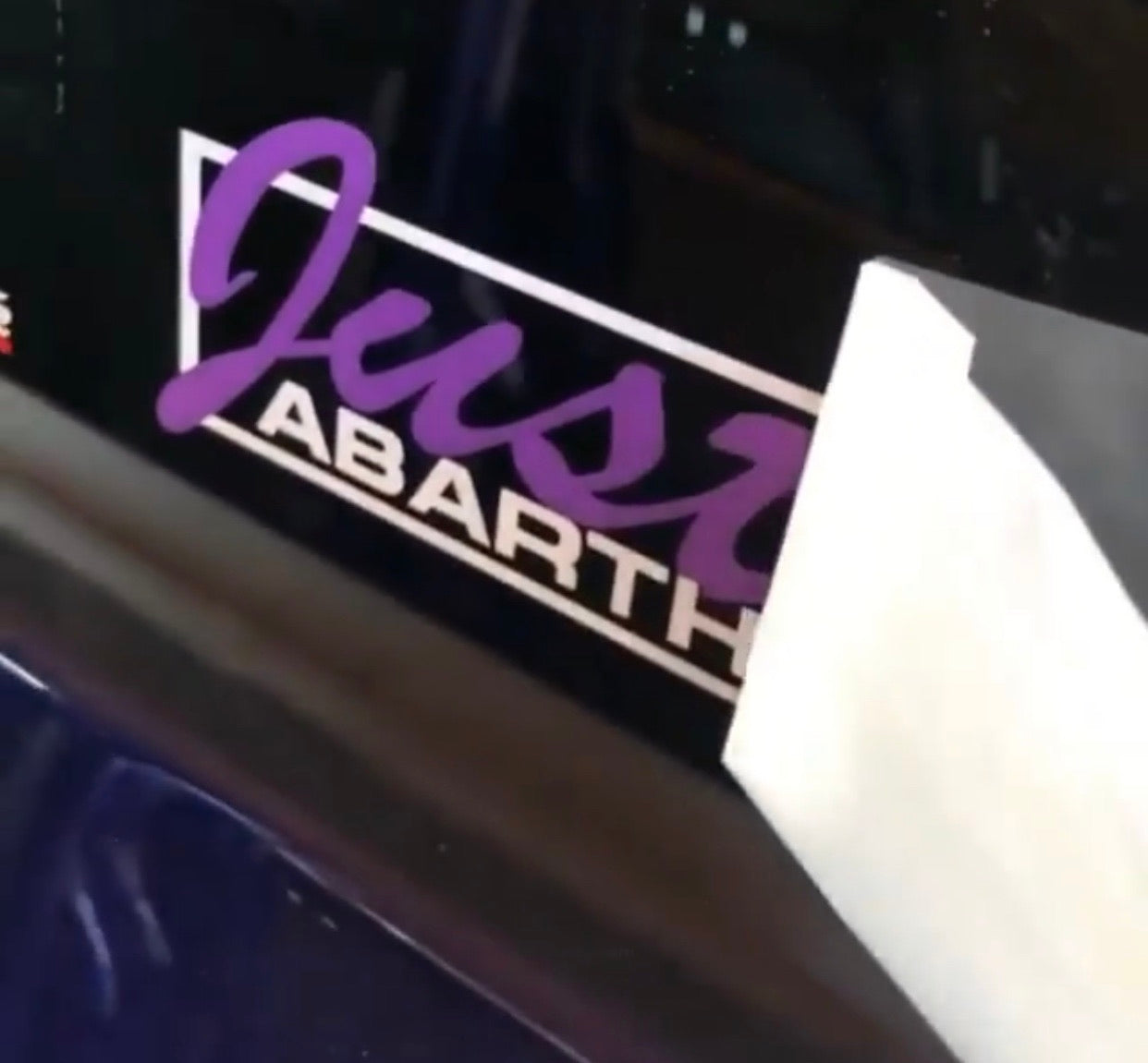 Justabarth Stickers (Pair)