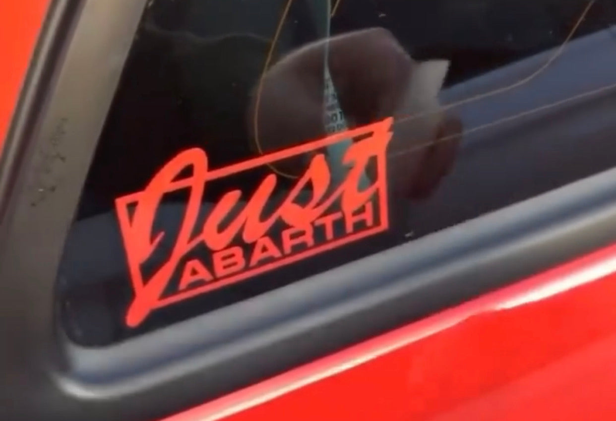 Justabarth Stickers (Pair)