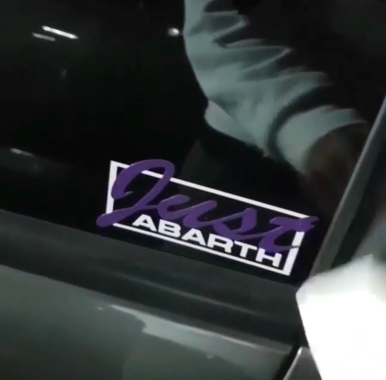 Justabarth Stickers (Pair)