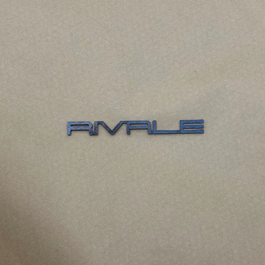 Rivale badge - Real Carbon